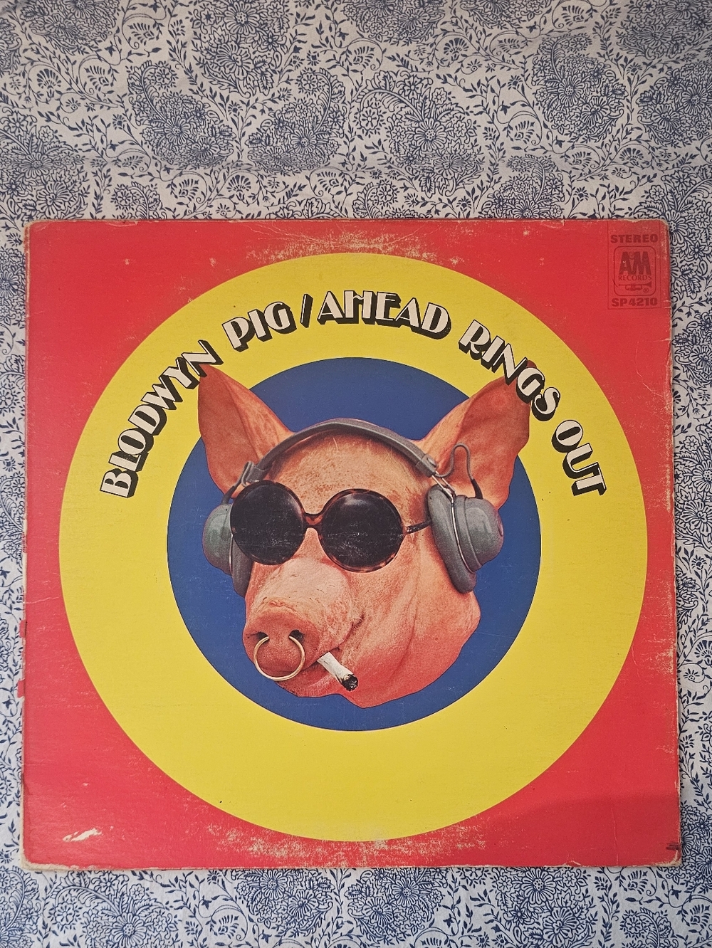 BLODWYN PIG - Ahead Rings Out LP (1st US Pressing on "brown" A&M, Debut Album)